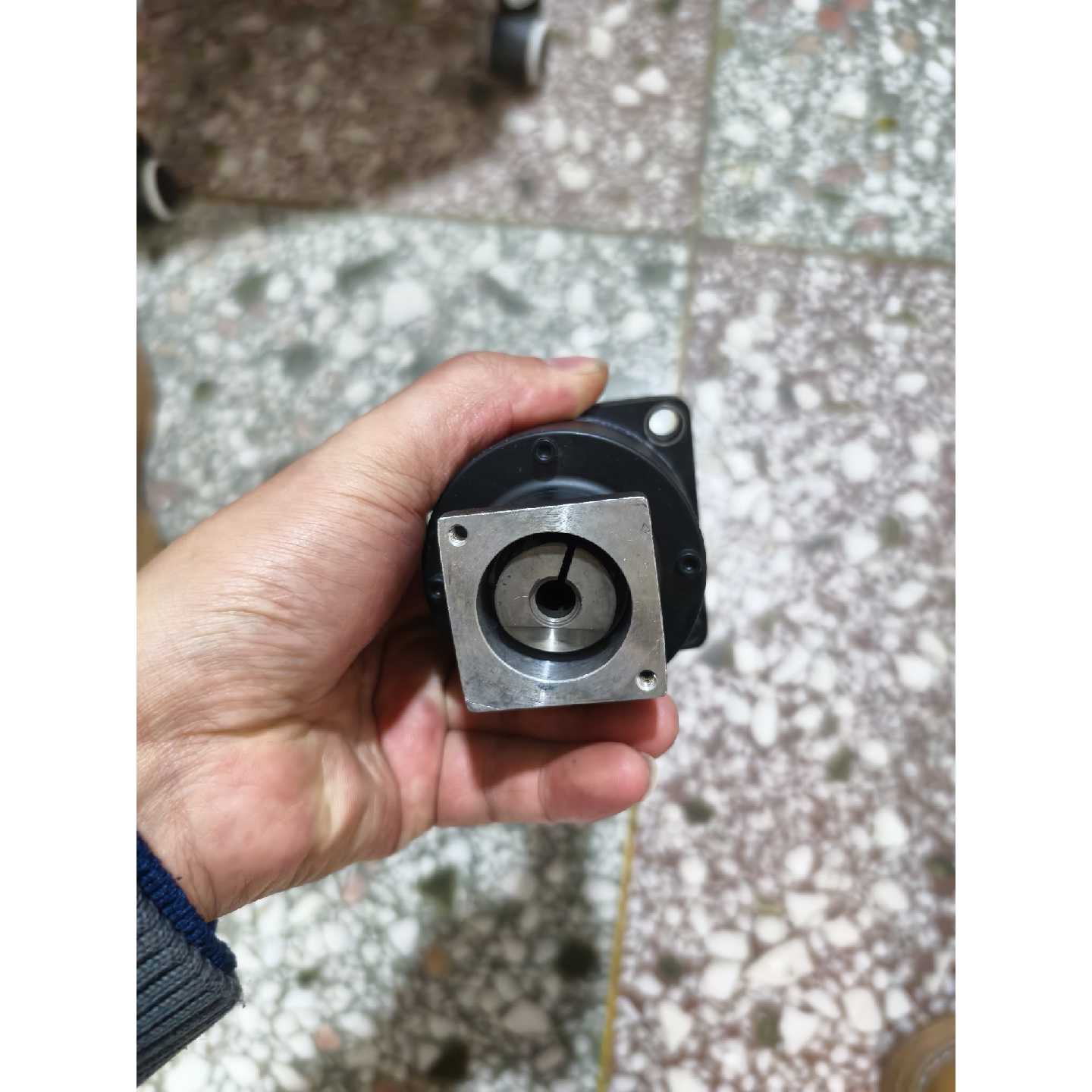 议价三菱铁头减速机6512型100W伺服电机尺寸,实物拍摄成色漂