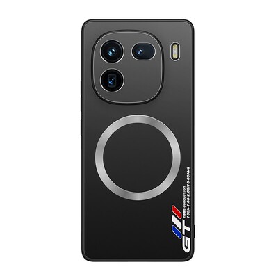 适用iqoo13手机壳iqo12 5G保护套vivo 1q13爱酷jqoo8 iqo11s金属V2408A后盖磁吸iq0013男icoo7 iooq10 iqqo13