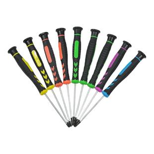 带磁一字十字五星小螺丝刀套装安卓六角手机维修棘轮拆机工具改锥