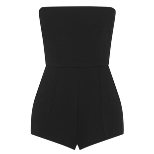 晚礼服迷你短款连体裤子2024新款气质高端抹胸小礼服时尚派对年会