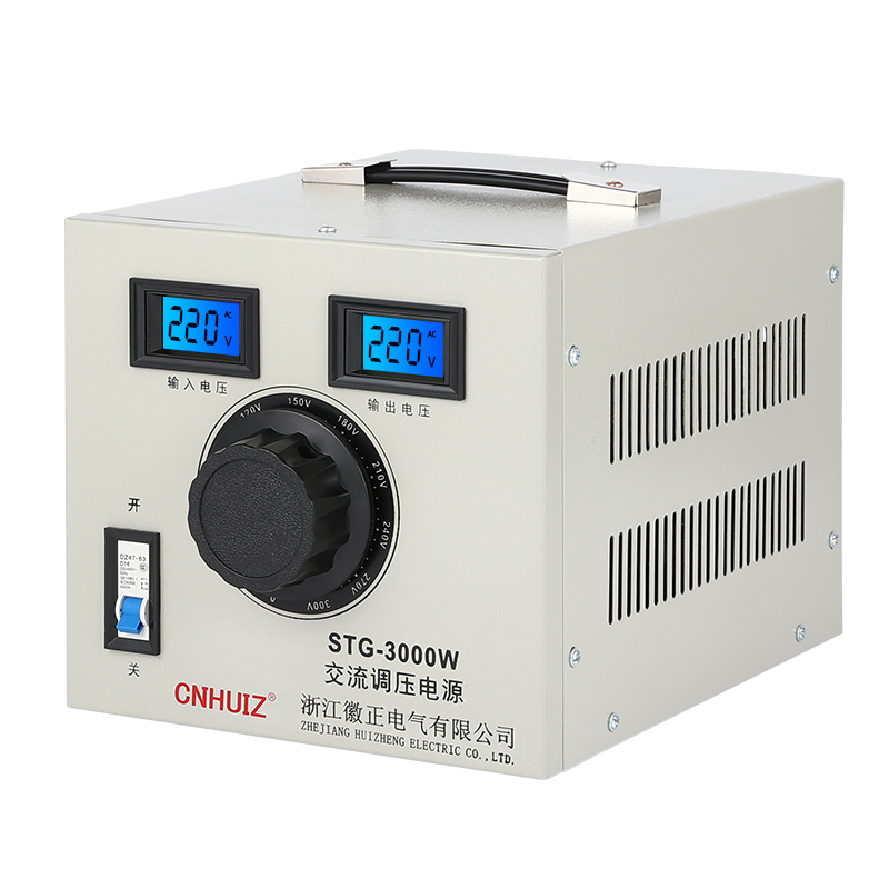 单相调压器交流220V家用接触式STG-500W调压变压器0-300v可调电源
