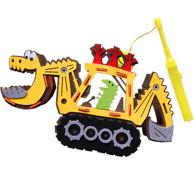 中秋节手工diy灯笼兔子恐龙灯