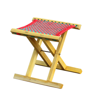 实木折叠凳马扎小板凳家用老式马扎户外便携加厚马扎子折叠凳子