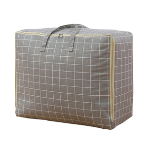 装被子收纳袋大容量衣服棉被棉麻布搬家打包整理行李袋子防水防潮