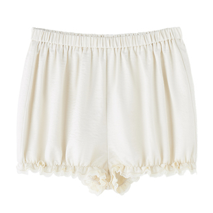 织物猪 原创设计 甜美风防走光花苞安全裤女夏JK内搭蓬蓬感南瓜裤