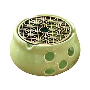 温茶暖茶炉花茶壶蜡烛底座煮茶炉陶瓷加热炉酒店餐厅烤橘子温茶器