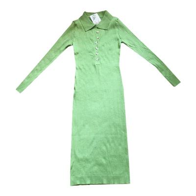 毛菇米粒高级感针织连衣裙