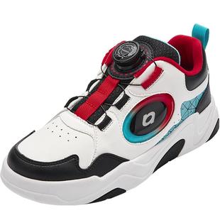 巴拉巴拉童鞋儿童板鞋男童低帮运动鞋舒适秋冬透气鞋子旋钮扣潮流