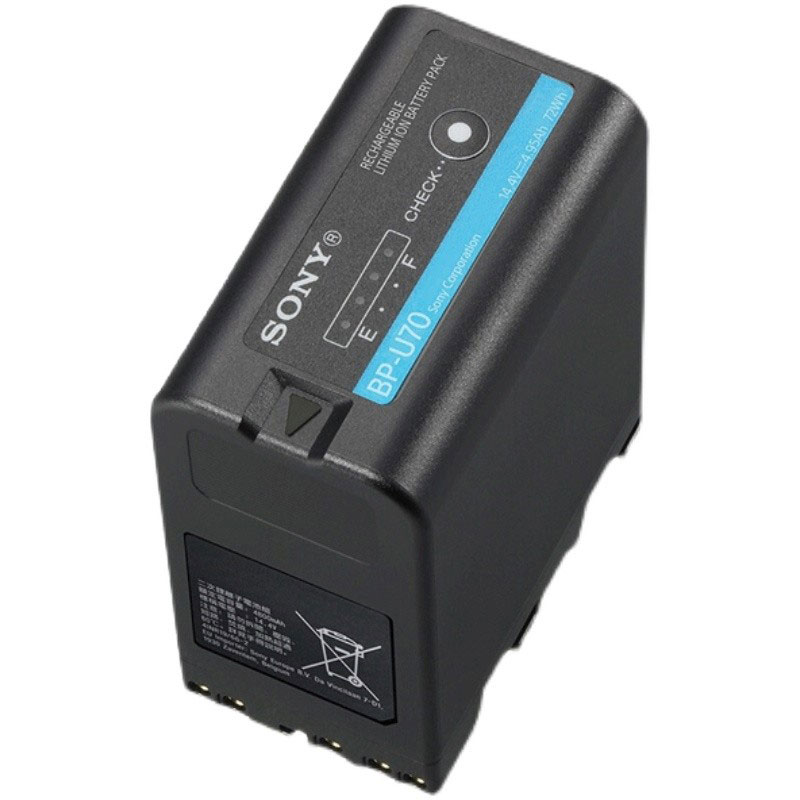Sony/索尼BP-U70锂电池72Wh专业摄像机电池U60升级款电池原装正品