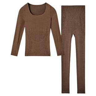 幸棉羊毛保暖内衣女2025新款冬季贴身发热加厚修容秋衣秋裤女套装