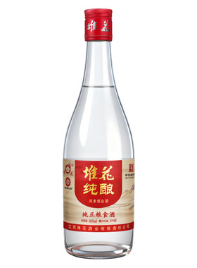 堆花纯酿浓香型白酒46度475ml
