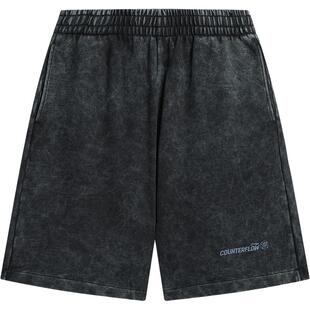 李宁户外CF溯｜短卫裤男士裤子夏季透气宽松针织休闲男子运动裤