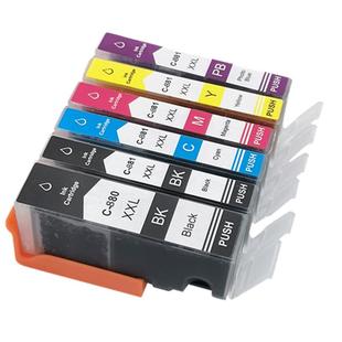 适用佳能TS8380 ts708t TS6180 TS6380 TR8580 TS8180 TS8280 TS9180 TS9580打印机墨盒PGI-880 CLI-881XL