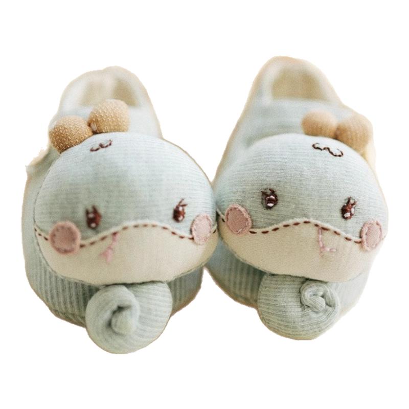 手工蛇年宝宝鞋diy材料包手工周岁布鞋 小月龄婴儿鞋孕期解闷刺绣