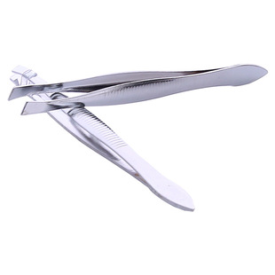 眉夹修眉毛夹子不锈钢拔毛小镊子男士拔胡须夹子修眉夹眉毛拔毛钳