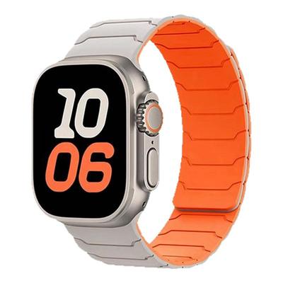 iwatchs10手表表带回环磁吸硅胶