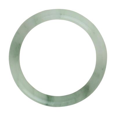 翠竹｜天然玉镯少女天山翠细圆条手镯年轻款美人条翡翠色冰种飘花