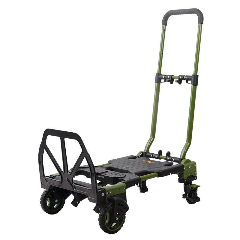 顺和手推车家用折叠静音小拉车