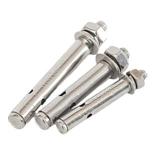 304不锈钢膨胀螺丝 外膨胀螺栓爆炸加长拉爆螺钉膨胀管M6M8M10M12