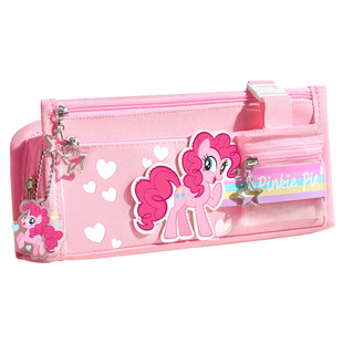 小马宝莉笔袋女生2026新款文具盒女孩款超火大容量铅笔袋初中生铅笔盒小学生简约高颜值文具袋网红爆款笔盒