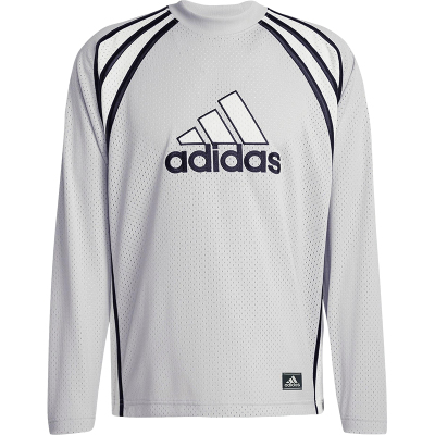 Adidas/阿迪达斯正品2025男士经典宽松拼接运动透气T恤JD5375