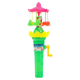 发光旋转木马儿童玩具创意手摇益智幼儿园奖品地推小礼品夜市货源