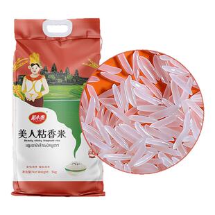 黄小惠美人粘香米10斤泰国风味长粒香丝苗米当季一级南方大米30斤