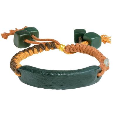 印象眸和田玉手牌手串男款