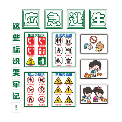 【应急逃生】消防安全主题装饰