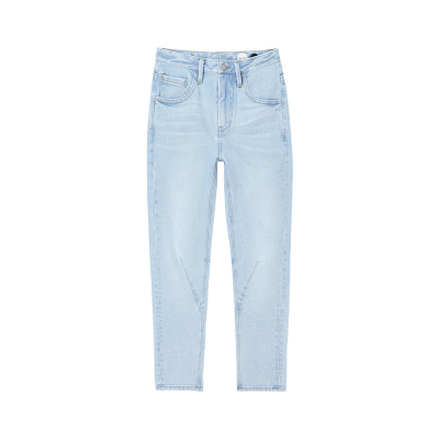 ABLEJEANS薄款中腰修身牛仔裤