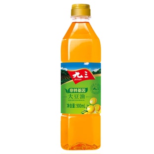 九三非转基因三级豆油900ml纯植物健康食用油高温炒菜油