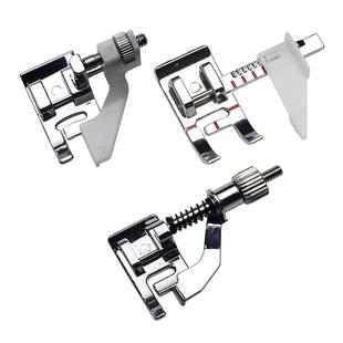 家用电动缝纫机1毫米挡边压脚定规缝边线靠边靠山DIY直线辅助工具