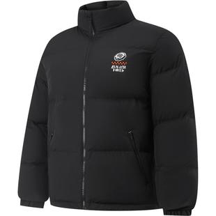 李宁反伍BADFIVE短款短羽绒服男士新款宽松百搭冬季鸭绒厚运动服