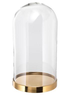 宜家带底座玻璃罩摆件家居饰品