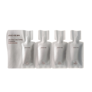 JOOCYEE酵色小银盖粉底液试用装0.5ml*4片持妆混油皮