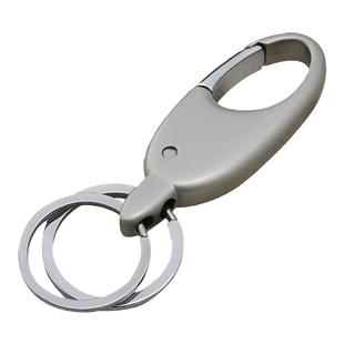 金达日美钥匙扣男士腰挂合金锁匙扣创意男生商务汽车挂件钥匙圈扣