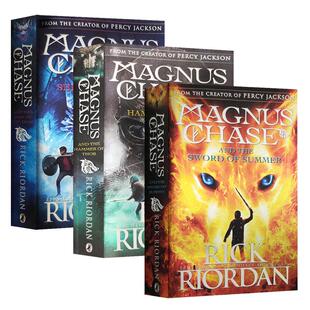 马格纳斯与仙宫之神 英文原版科幻小说 Magnus Chase 马格纳斯与北欧神话 夏日之剑 雷神之锤 死亡之舟 波西杰克逊 英文版进口书