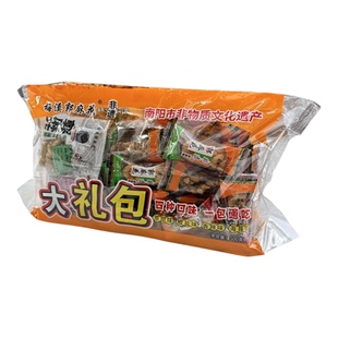 梅溪郭麻花大礼包组合混装500克四种口味南阳特产糕点零食小麻花