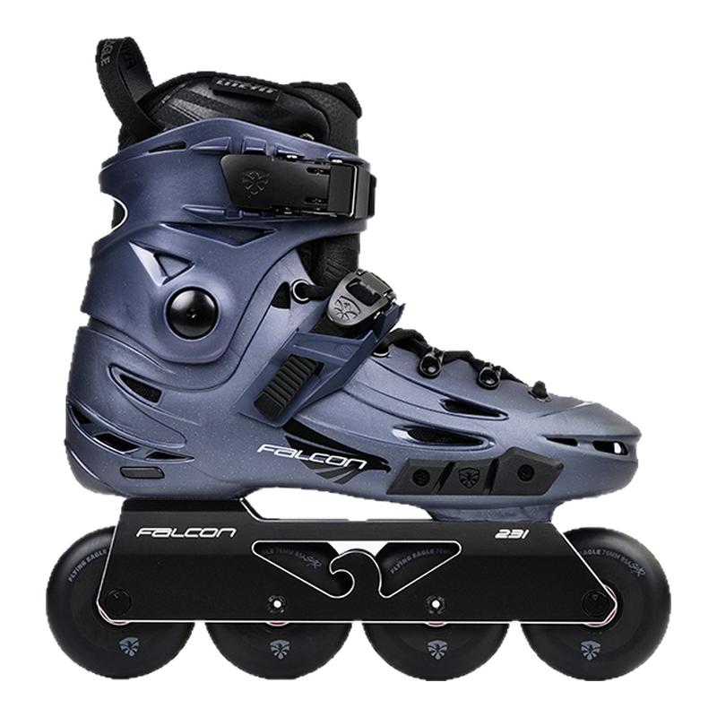 飞鹰F6S pro轮滑鞋成人刹车平花休闲专业直排轮滑鞋溜冰旱冰男女