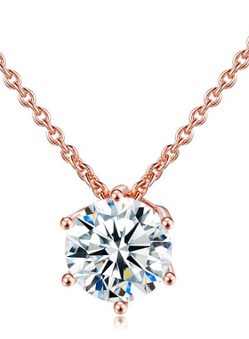 涂鸦水晶仿真钻石百搭女款链