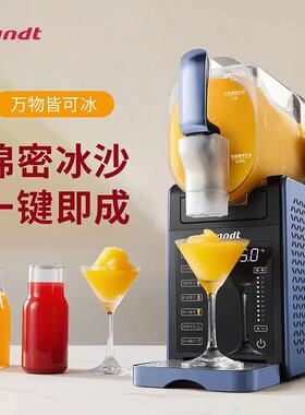 Brandt白朗冰沙机碎冰机LY01 全自动家用多功能饮料奶昔冰淇淋机