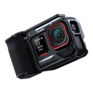 泰迅适配影石insta360 acepro2/pro街拍手柄套装运动相机快门按键保护边框拓展金属兔笼套件配件户外拍摄套装