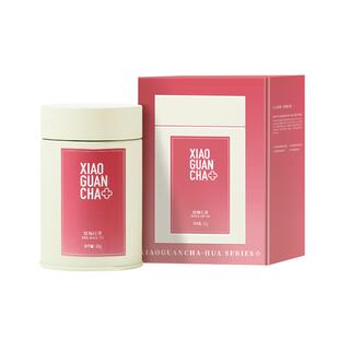 小罐茶HUA系列玫瑰花茶特级红茶单罐装50g茶叶自己喝冷泡茶送闺蜜