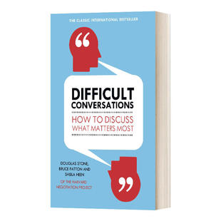 英文原版 Difficult Conversations 高难度谈话 道格拉斯·斯通 英文版 进口英语原版书籍