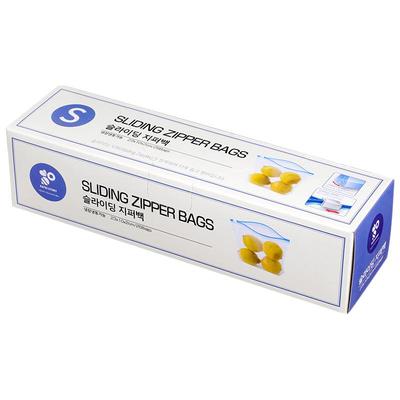 日本滑锁冰箱冷藏透明加厚保鲜袋