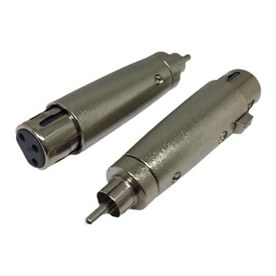 卡龙母转莲花公 卡龙转接头卡农转换头麦克风转接头 卡龙转莲花座