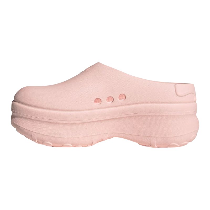 adidas阿迪达斯三叶草女增高拖鞋STAN MULE厚底凉鞋穆勒鞋JR7150