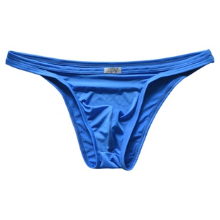 D.M男内裤半包露紧身速干锦纶冰丝三角裤薄柔滑性感纯色正装潮