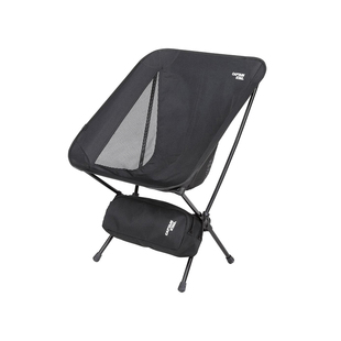 CAPTAIN STAG月亮椅户外露营便携马扎铝合金靠背沙滩椅折叠钓鱼椅
