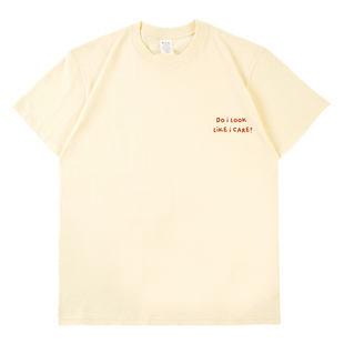 Do I look like I care?才不在乎呢 旁白原创设计T恤趣味幽默男女